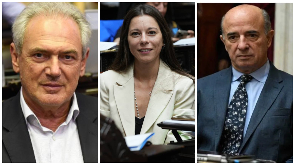 Los que no quisieron aumentarles a los jubilados: Benedetti, Ballejos y Benedit