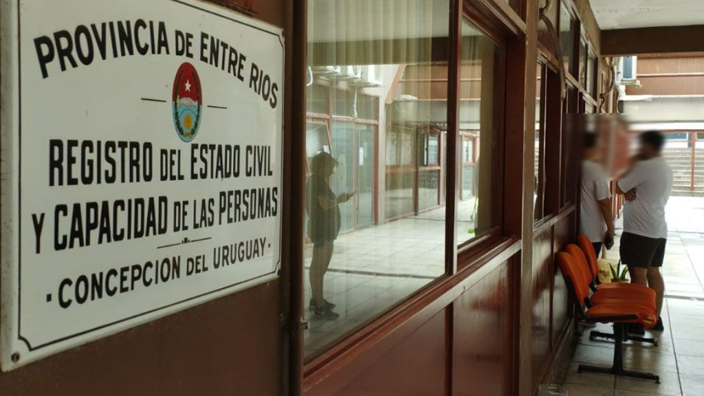 Los trámites del Registro Civil que se realizan provisoriamente en el hospital