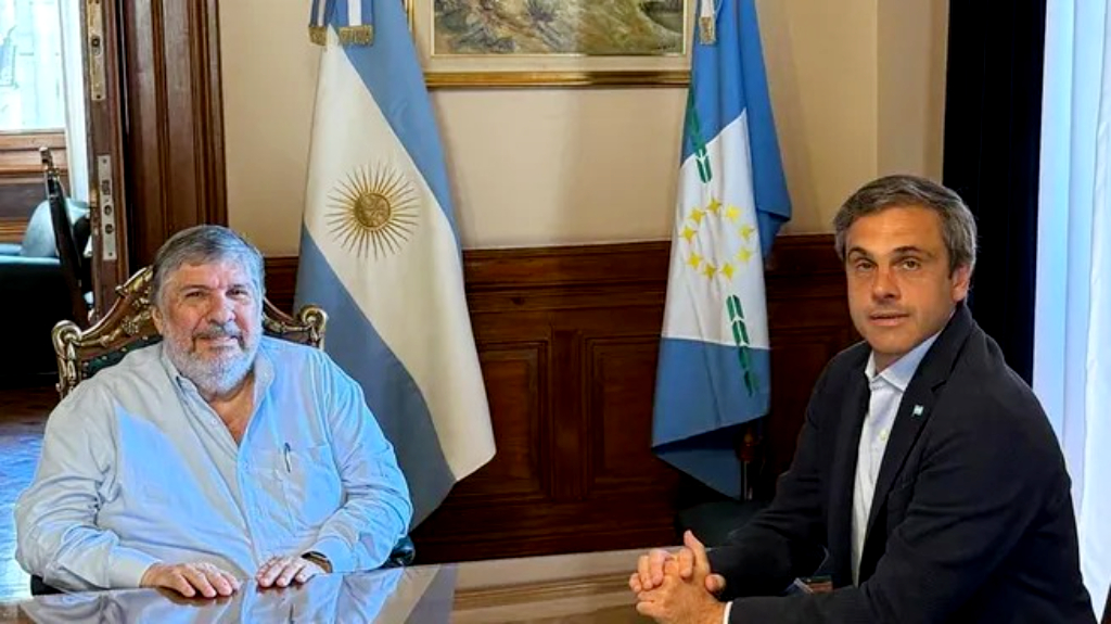Mayans ratificó el apoyo a Michel