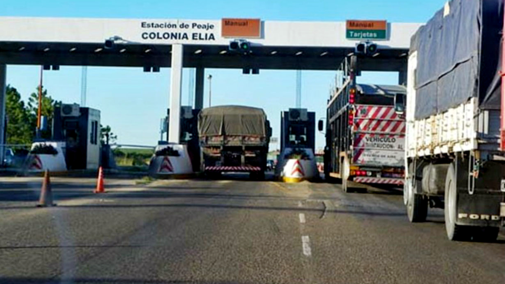 Peajes de $3500 cada 100 KM