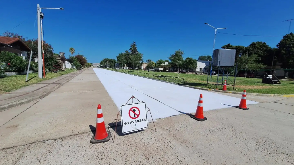 Preparativos en el predio del Carnaval 