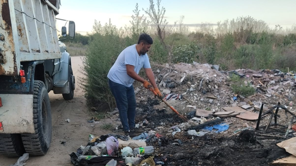 Nueva semana de erradicación de minibasurales