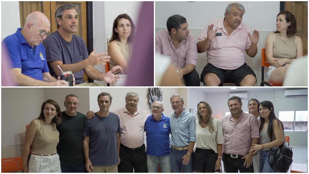 Michel y Marclay con sindicatos por los conflictos laborales en Entre Ríos