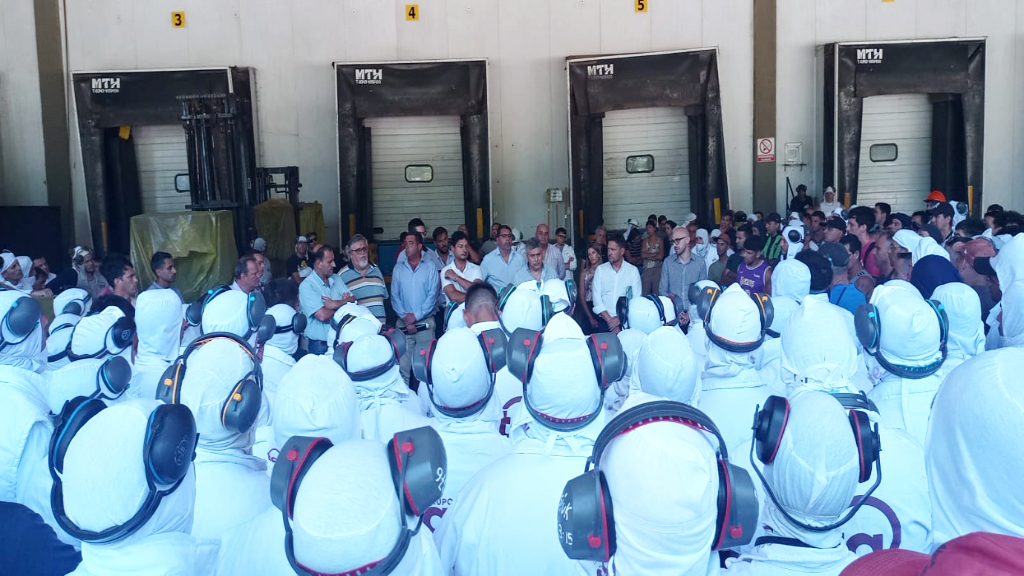 Llegó De Gracia, se comprometió con los trabajadores y levantaron el paro