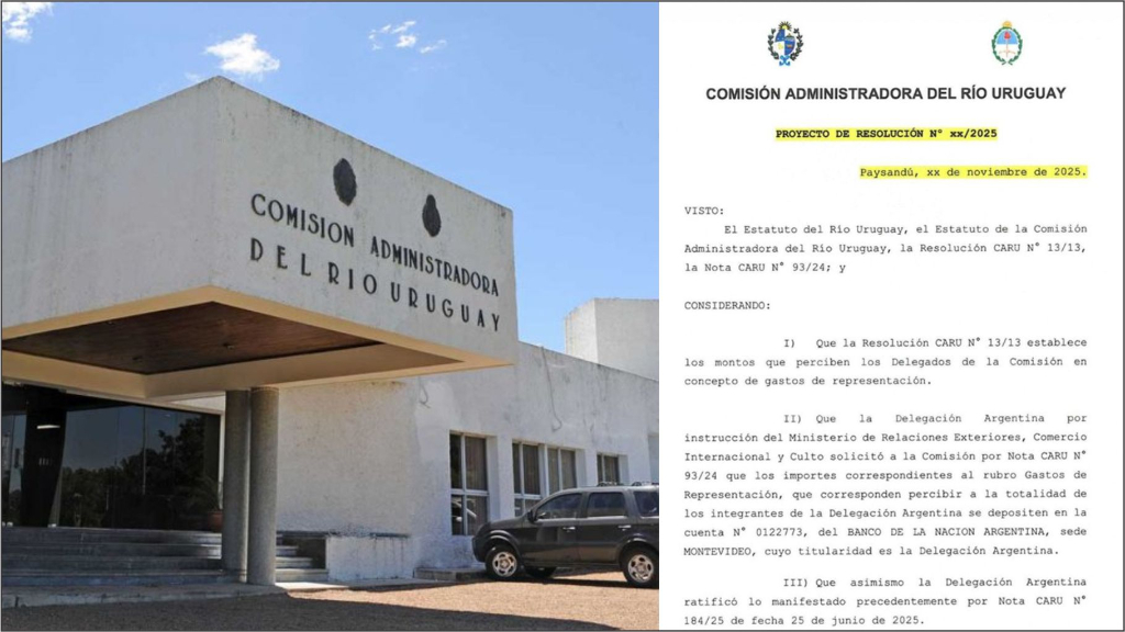 CARU: Uruguay denunció irregularidades de la parte Argentina