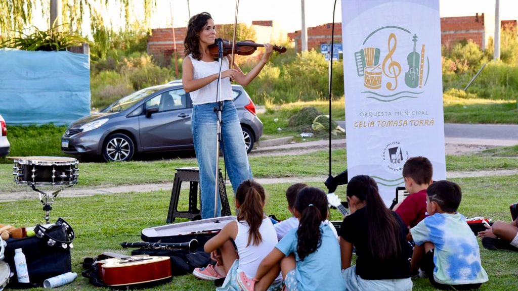 Sembrar música en las plazas, cosechar más comunidad