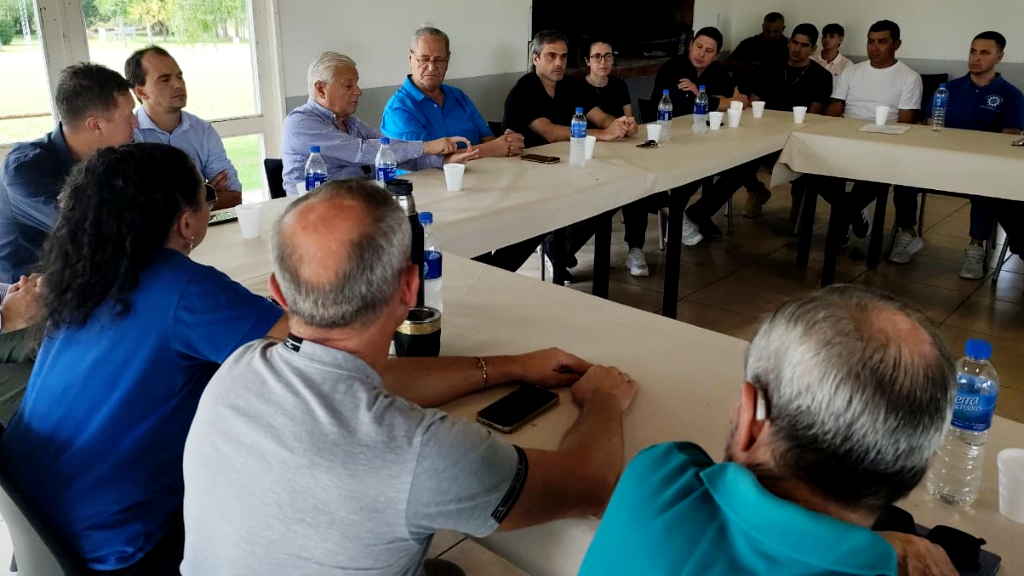 Lauritto y Michel escucharon a los trabajadores de la carne