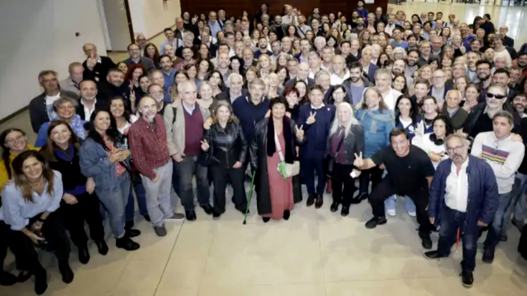 Kicillof lanzó su rama universitaria del MTD y Casaretto lo acompañó