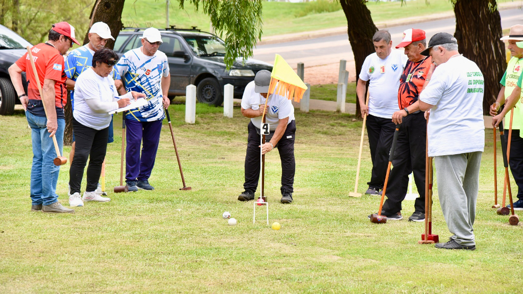 El golf croquet tuvo una jornada de fiesta en el Itapé