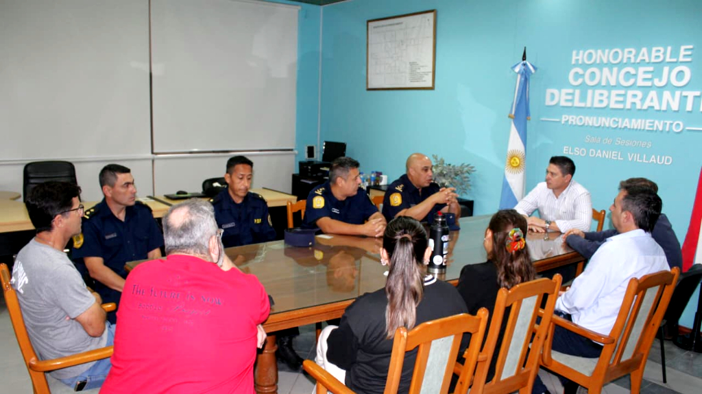 Presentaron al nuevo jefe de la comisaría 