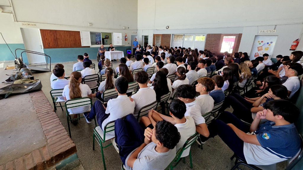 Actividad histórica reunió a vecinos y excombatientes