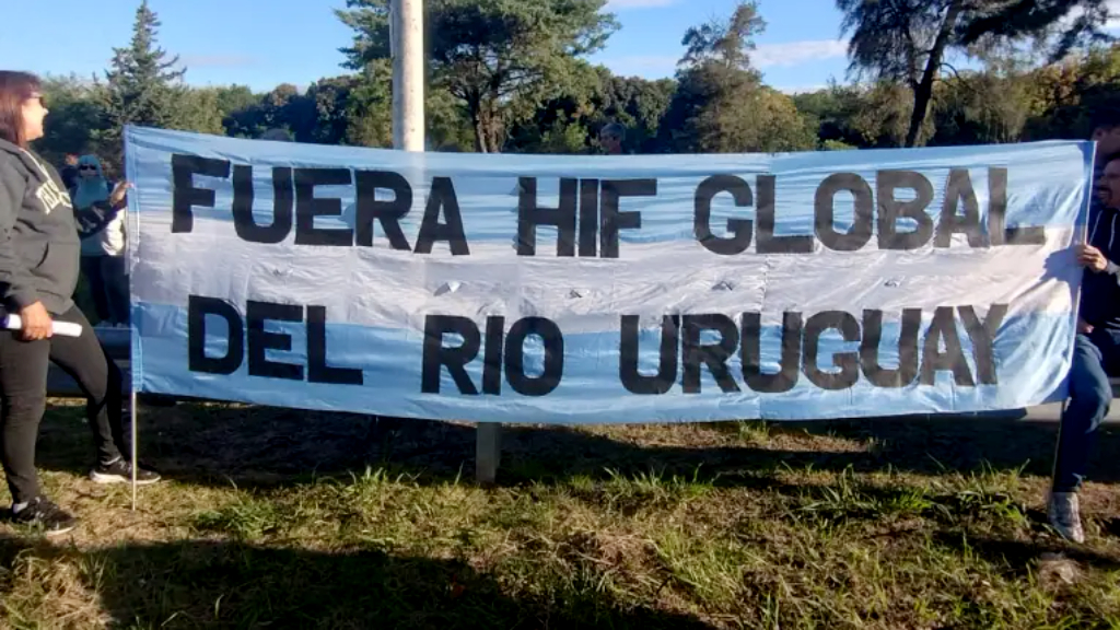 Marcha ciudadana contra HIF Global