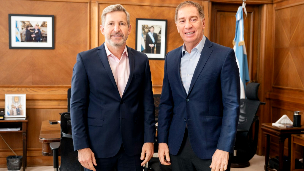 Frigerio se reunió con Santilli 