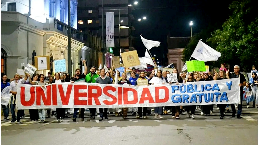 Concepción se suma a la marcha universitaria