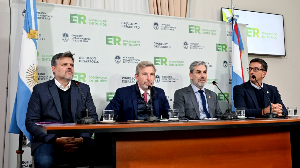 Frigerio anunció beneficios fiscales y energéticos