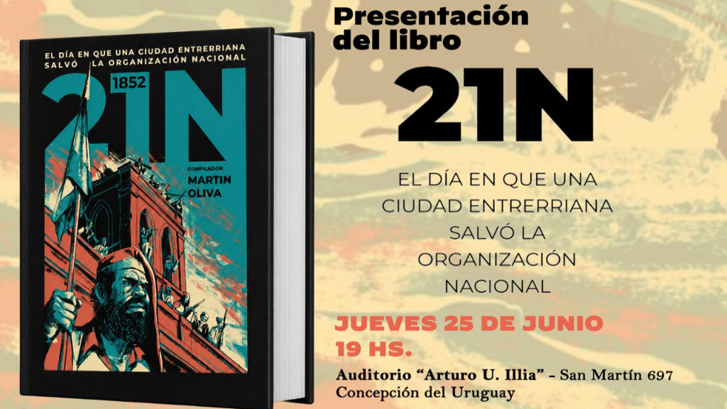 Oliva presenta un libro sobre la historia uruguayense