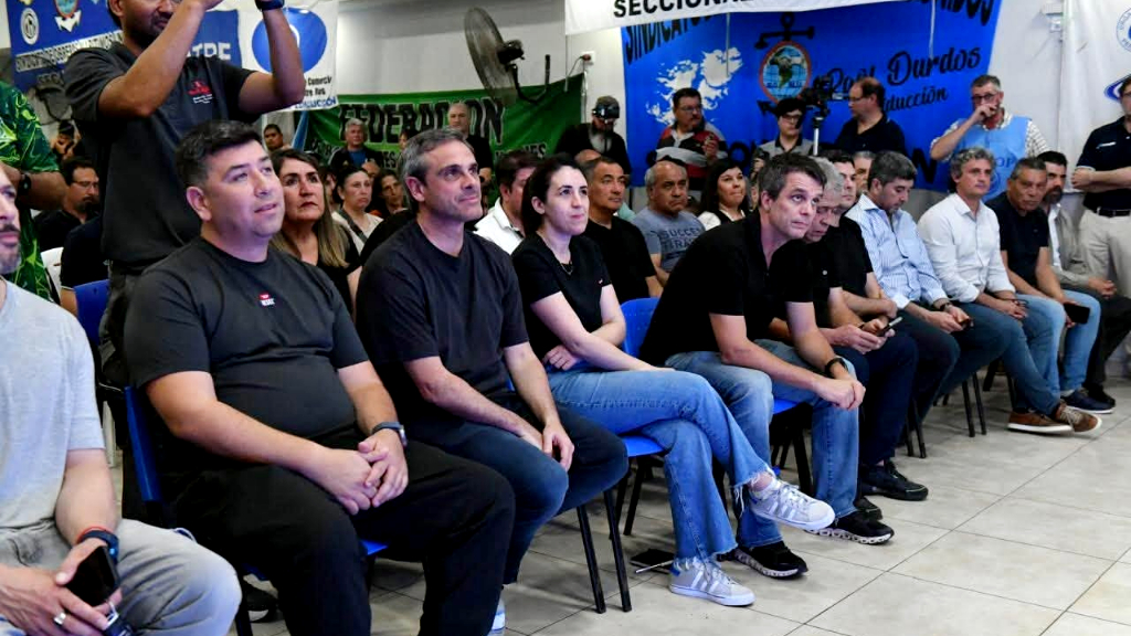 Michel y Cresto en la normalización de la CGT de Colón