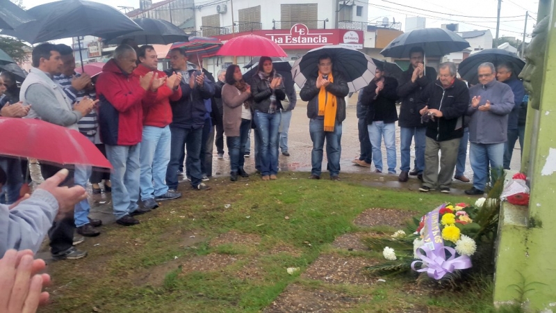 Unos 29 años después recordaron a Nery, Gómez, Sastre y Salvarezza