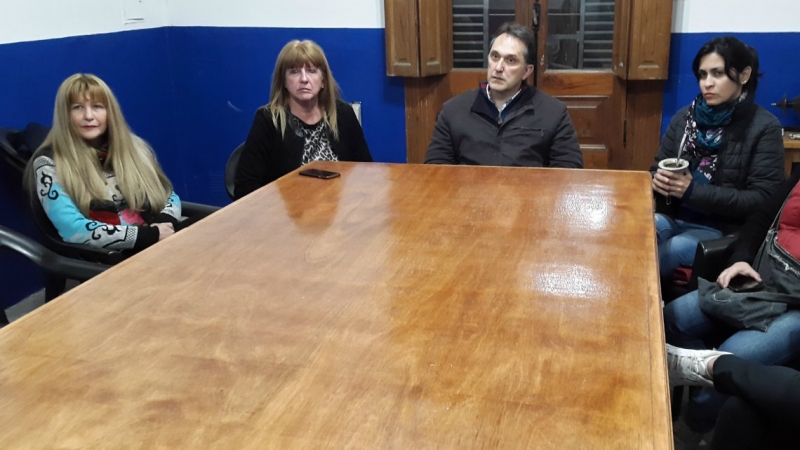 Vallori pasó por Concepción y se reunió con el Consejo del PJ