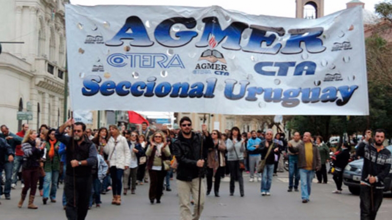 Agmer Uruguay: pidieron cautelar para suspender la elección y les contestaron