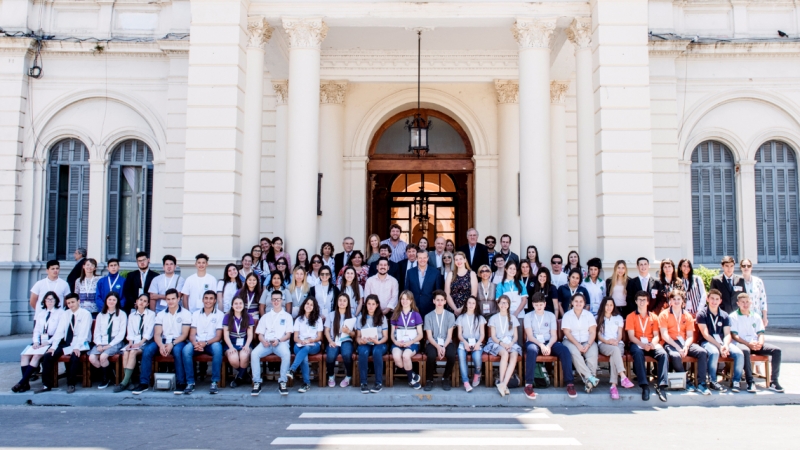 Bahl abrió el último Senado Juvenil del año