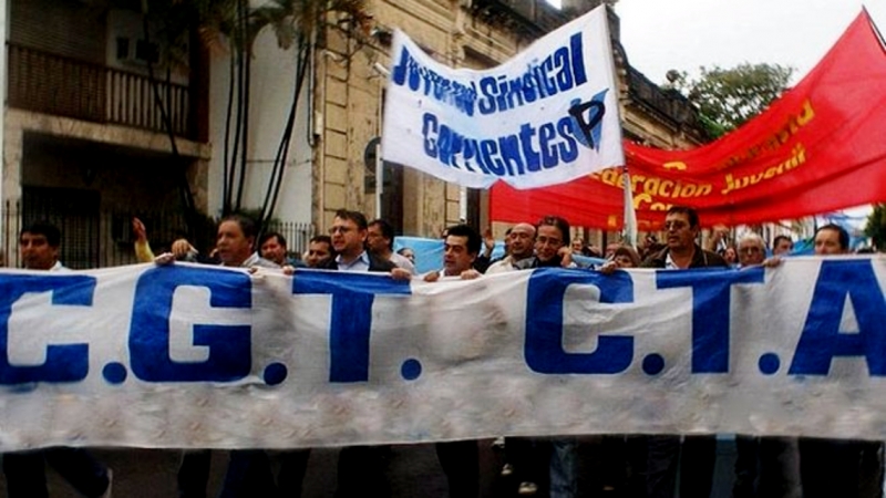 Las CGT y CTA de Entre Ríos se unieron contra la flexibilización laboral 