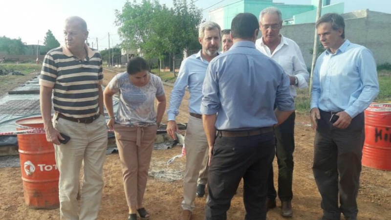 Frigerio recorrió con Benedetti