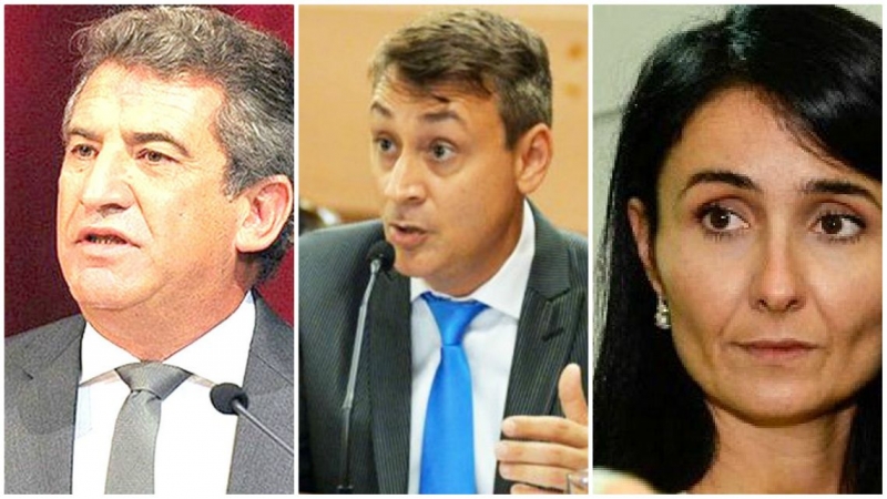 Urribarri, Lara y Viola, las autoridades en diputados para el 2018