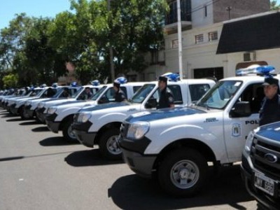 Se incorporaron tres nuevos vehículos en la Policía
