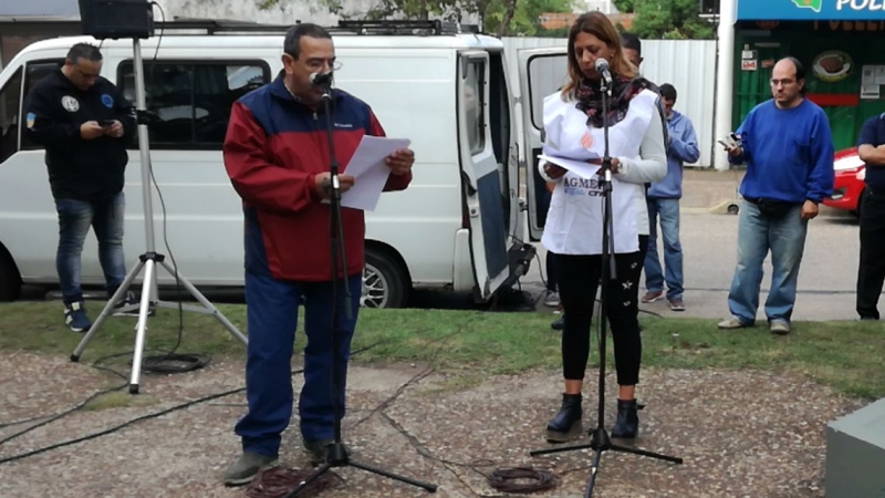 “Vivimos momentos de atropellos”, remarcaron los Trabajadores en el documento que leyeron  