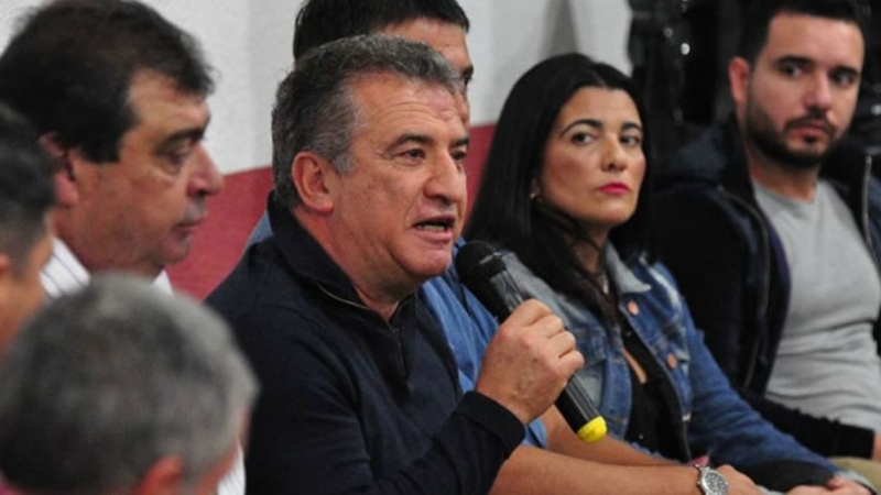 Urribarri, en Concordia, volvió a los encuentros políticos en la provincia