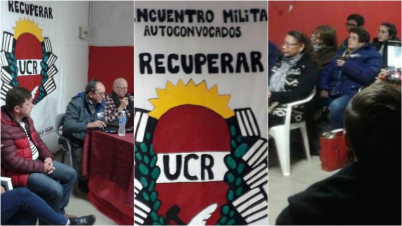 Reunión de la UCR anti PRO: “Estamos aliados con los enemigos de los desposeídos