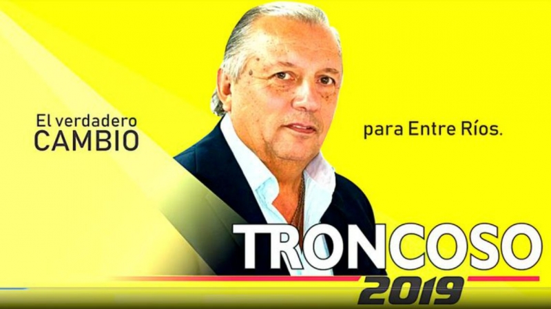 Troncoso, el primer radical con jingle para la gobernación