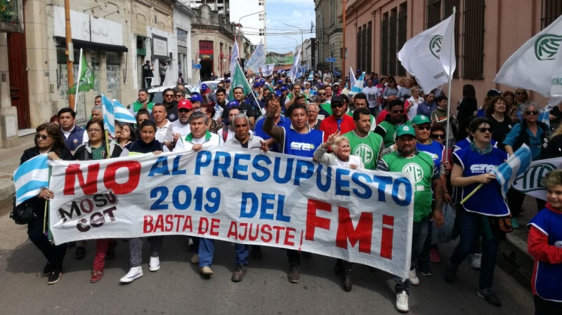 El Paro en La Histórica se vivió con una multitudinaria marcha