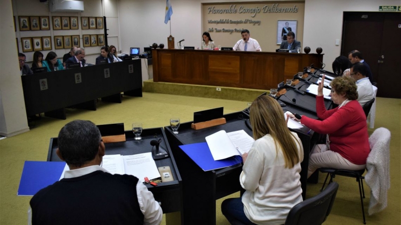 Lauritto presentó en el Concejo el Presupuesto Municipal