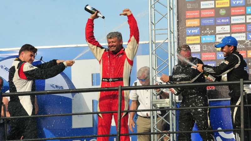 Federico Villagra ganó nuevamente  el Rally de Concepción del Uruguay