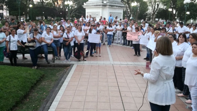 El grito blanco de la enfermería