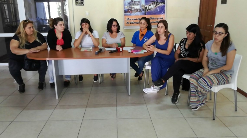 Anunciaron el paro de mujeres del 8 e informaron las actividades