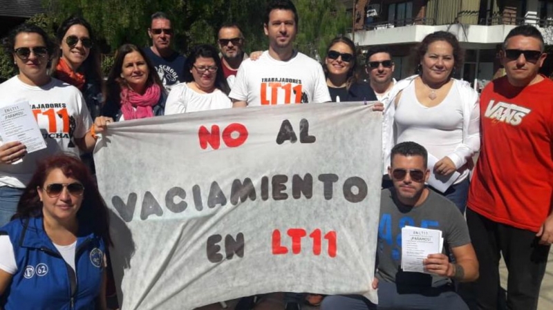 LT11, paro por 24 horas: “Nuestros salarios perdieron un 40 por ciento y estamos sin paritarias