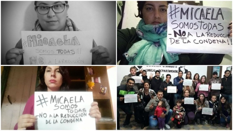 Rechazo a la posibilidad de que le reduzcan la pena al asesino de Micaela García