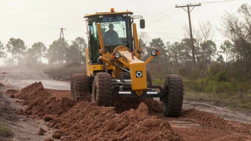 Avanzan las obras de mejoras de la red caminera