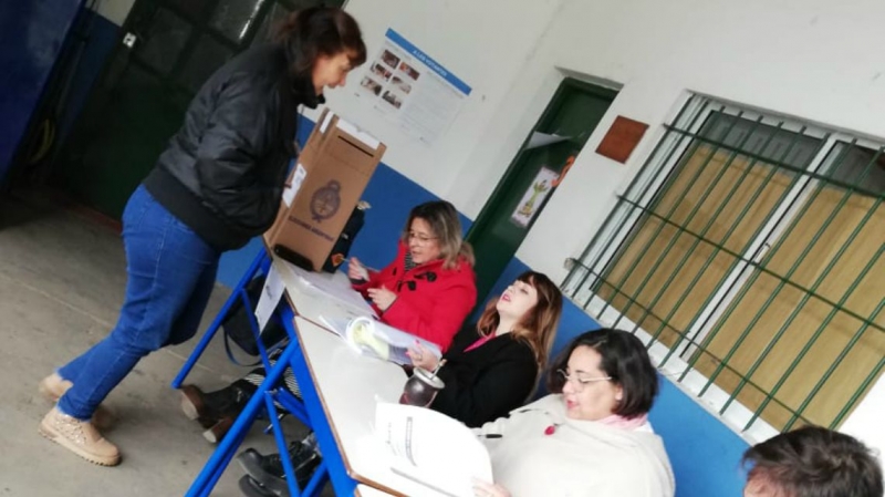 La votación en Concepción del Uruguay