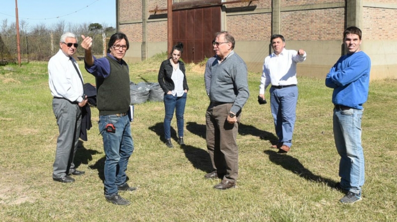 Lauritto y Oliva recorrieron el predio de la Expo Concepción