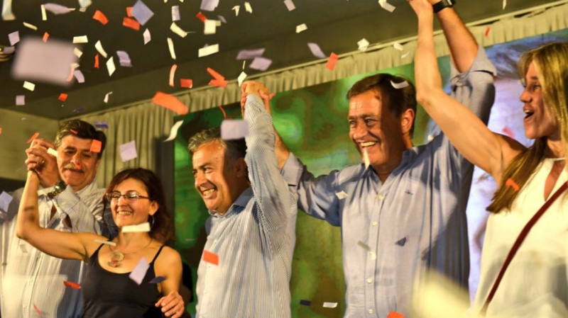 Benedetti y Arribalzaga celebraron el triunfo radical en Mendoza