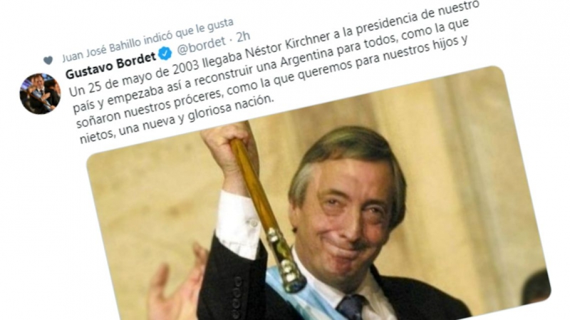 Bordet afirmó que Néstor Kirchner 