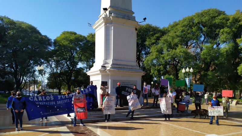 El sindicalismo combativo reclamó en La Histórica