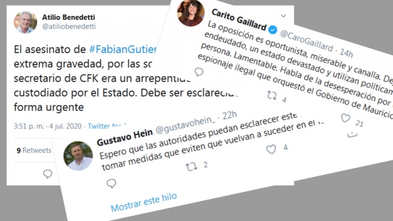 El comportamiento de los entrerrianos y entrerrianas ante el asesinato de Gutiérrez