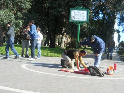 Vecinos y municipio realizaron la limpieza de la plaza Ramírez