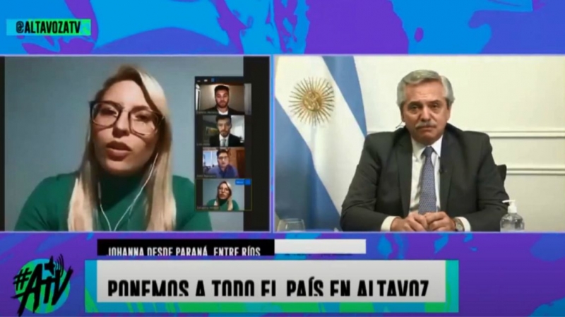 Alberto: “La pandemia nos da la oportunidad de reconstruir la Argentina de otra manera”