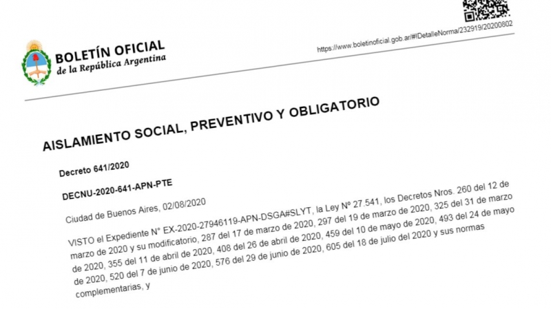 Quedaron prohibidas las reuniones familiares en todo el país